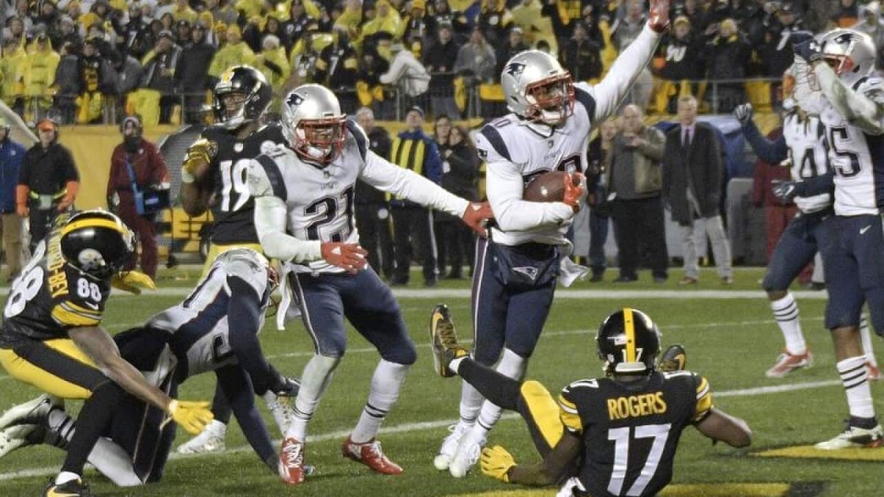 New England Patriots strong safety Duron Harmon