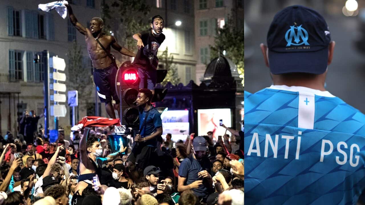 Marseille fans