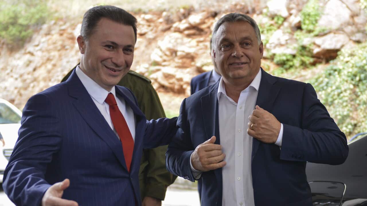 (FILE) FYROM HUNGARY JUSTICE GRUEVSKI