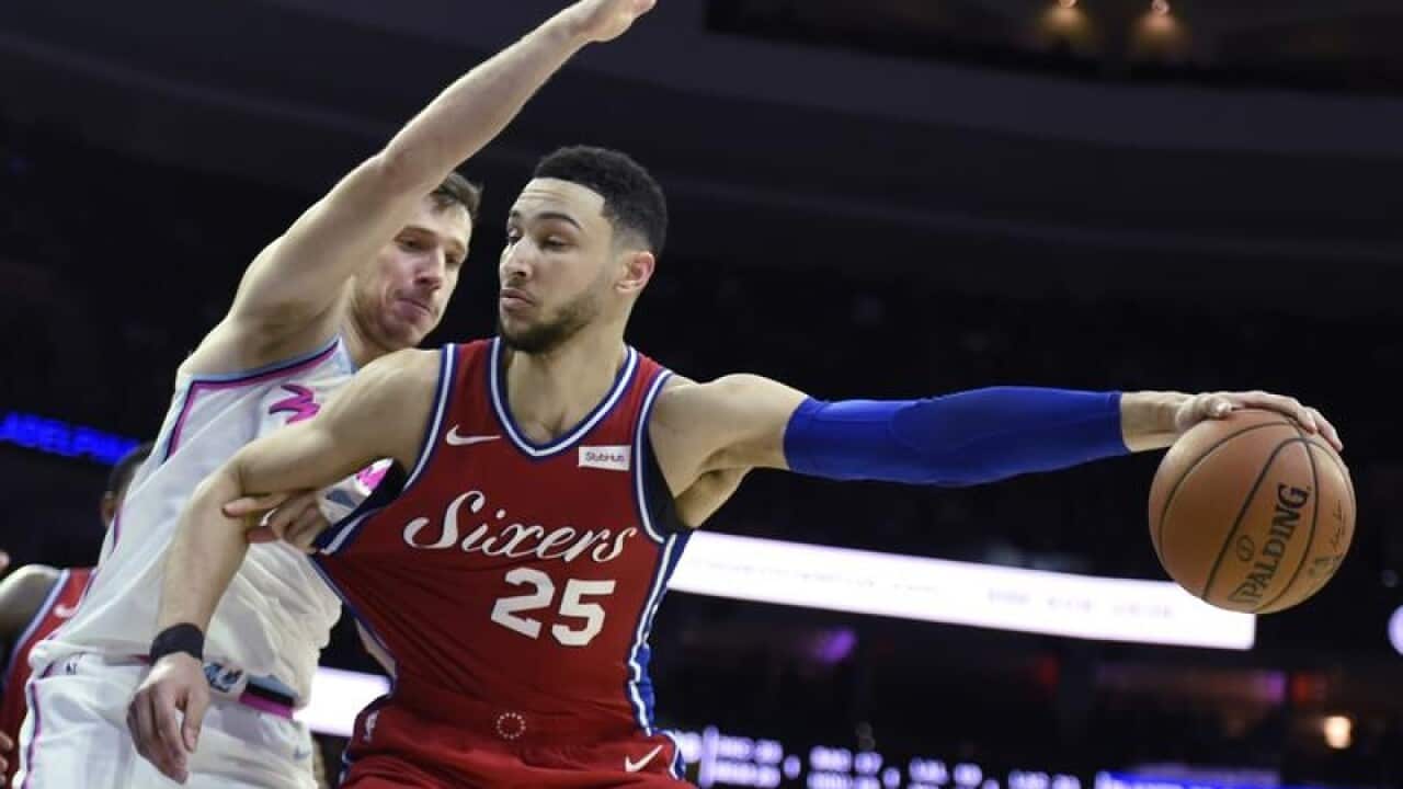 Philadelphia 76ers' Ben Simmons