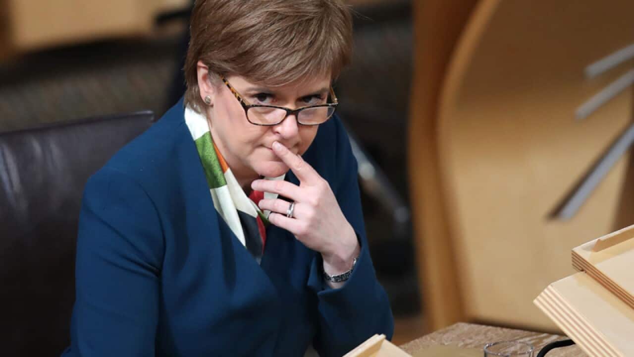 First Minister Nicola Sturgeon