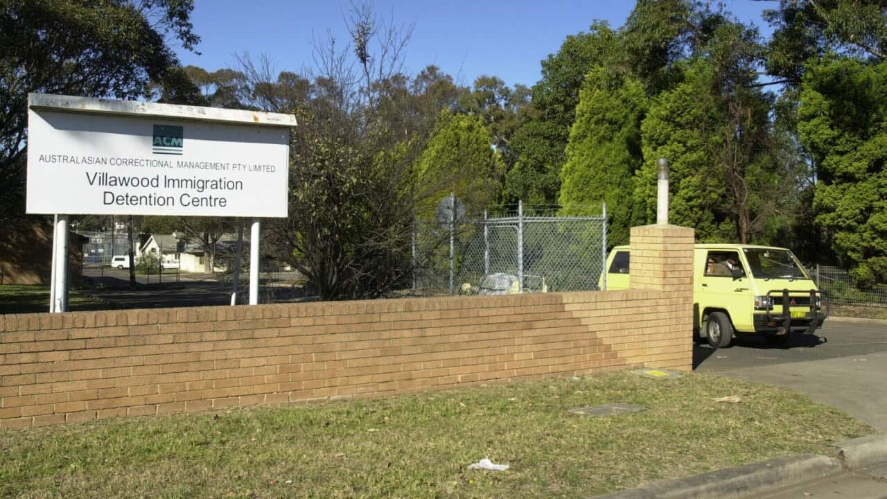 Villawood Detention Centre signage and exterior