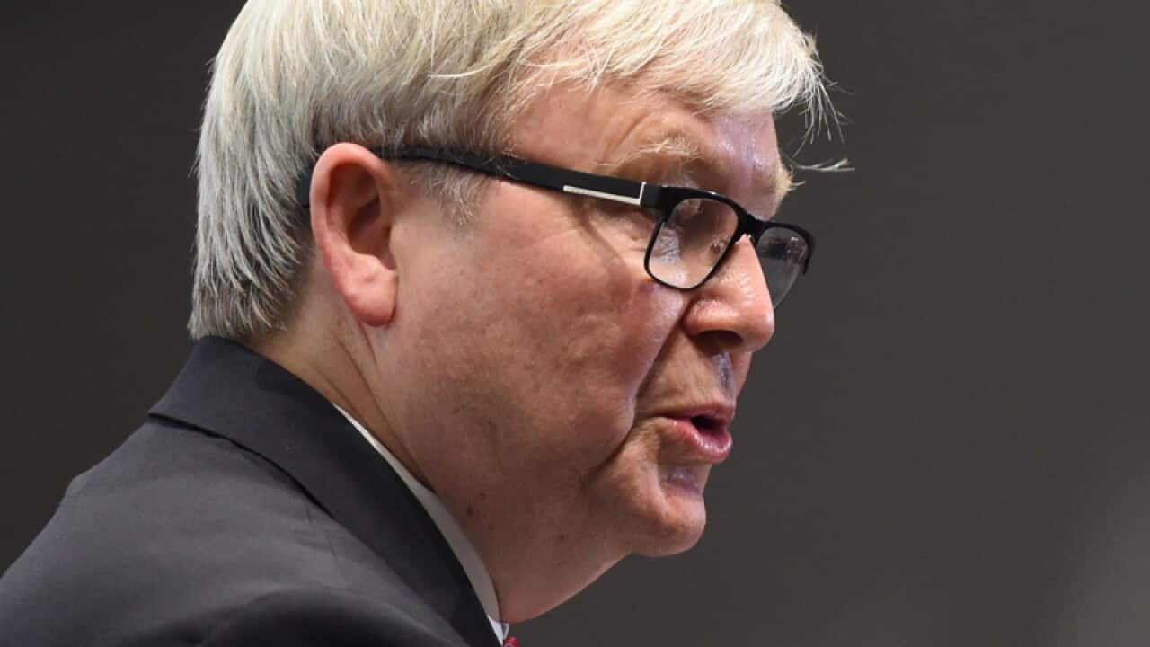 Former Prime Minister Kevin Rudd