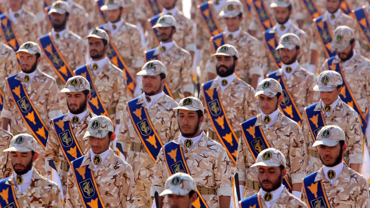 (FILE) IRAN USA REVOLUTIONARY GUARDS DESIGNATION