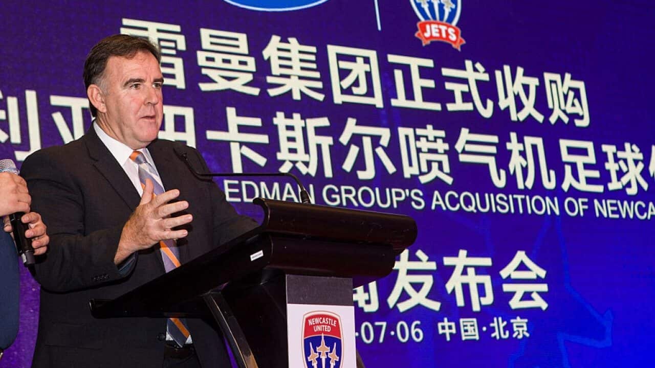 Press Conference On Ledman Group's Acquisition Of Newcastle Jets F.C.