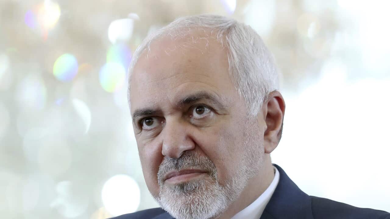 Iranian Foreign Minister Mohammad Javad Zarif denies claims the country is developing nuclear weapons