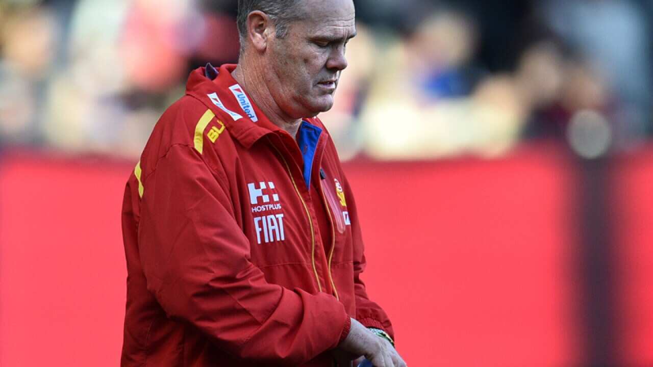 Coach of the Suns Rodney Eade