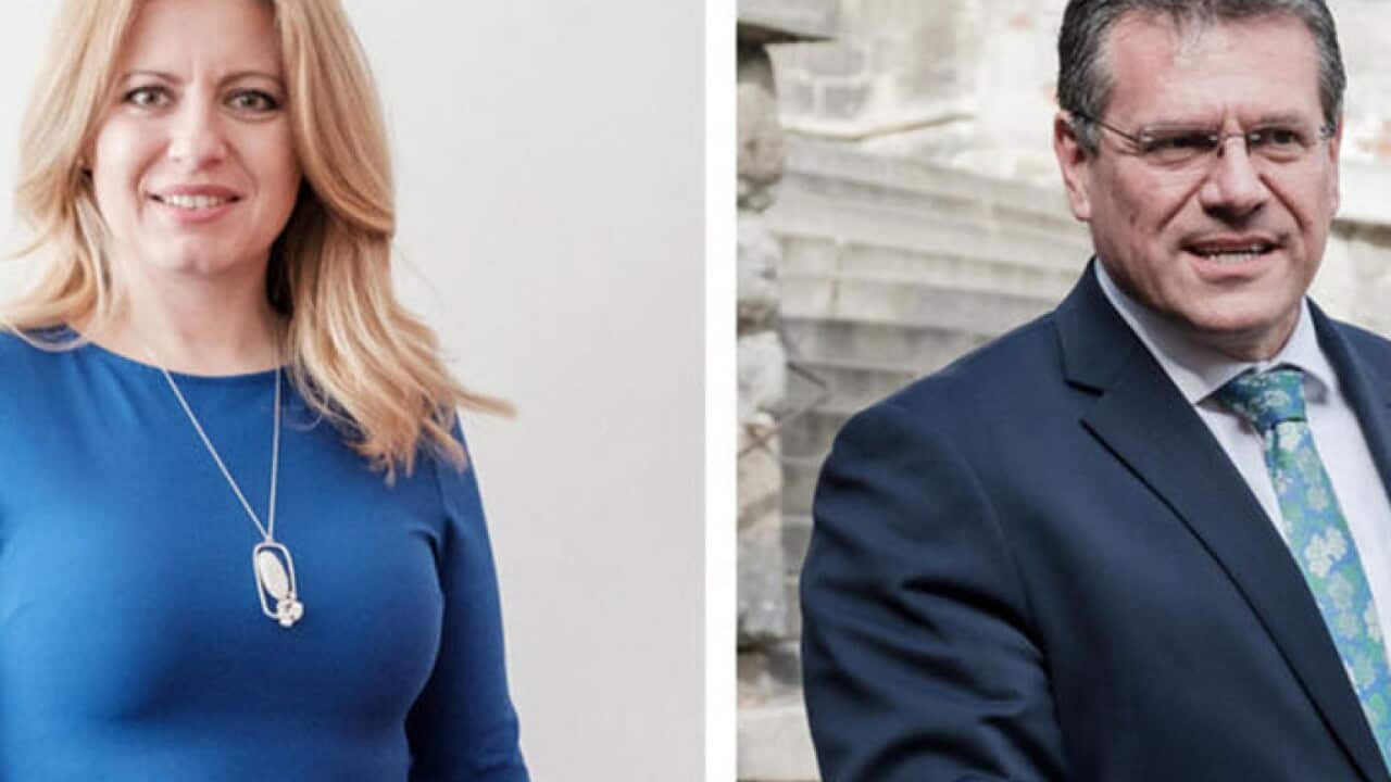Zuzana Caputova, Maros Sefcovic