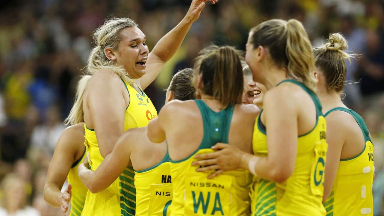 NETBALL AUSTRALIA ENGLAND