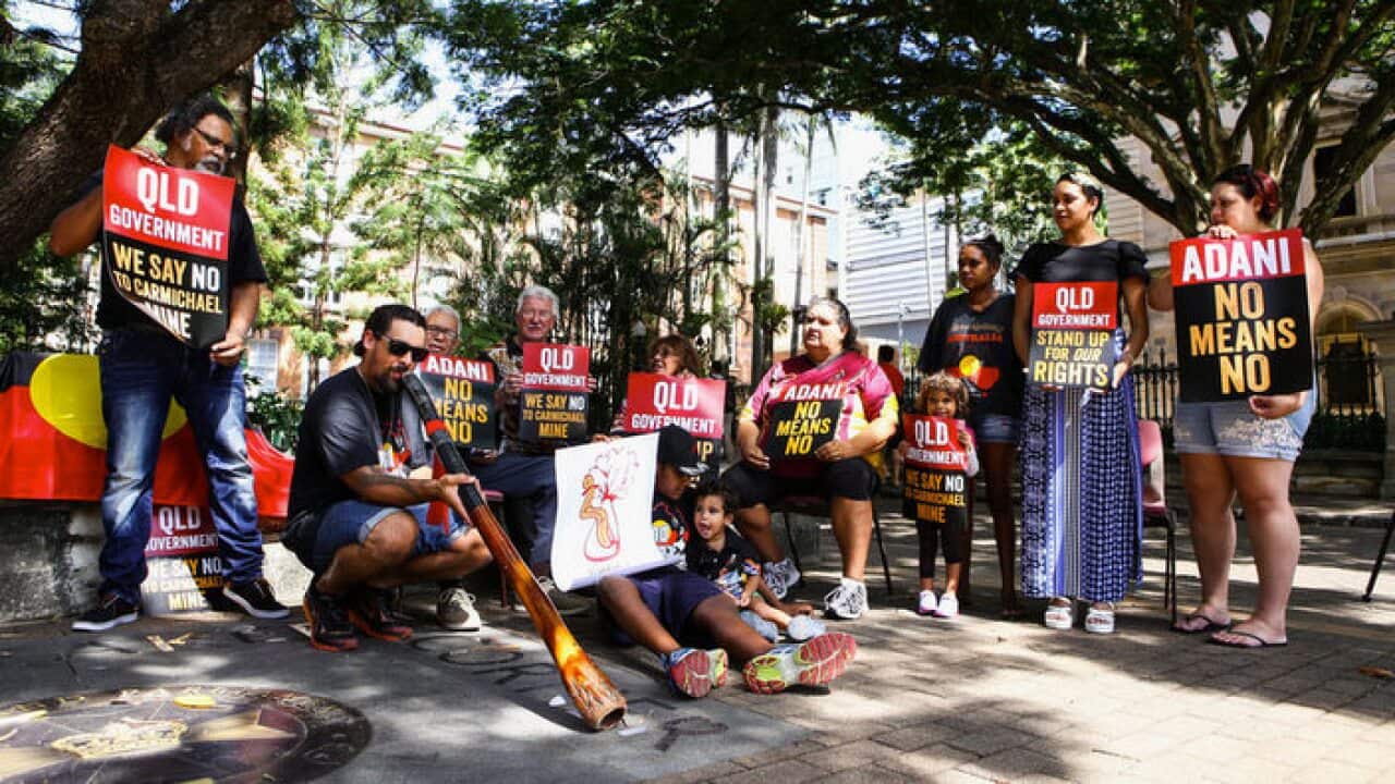 Some of the protesters