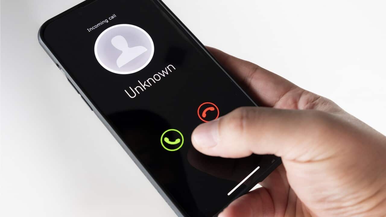 Unknown incoming call