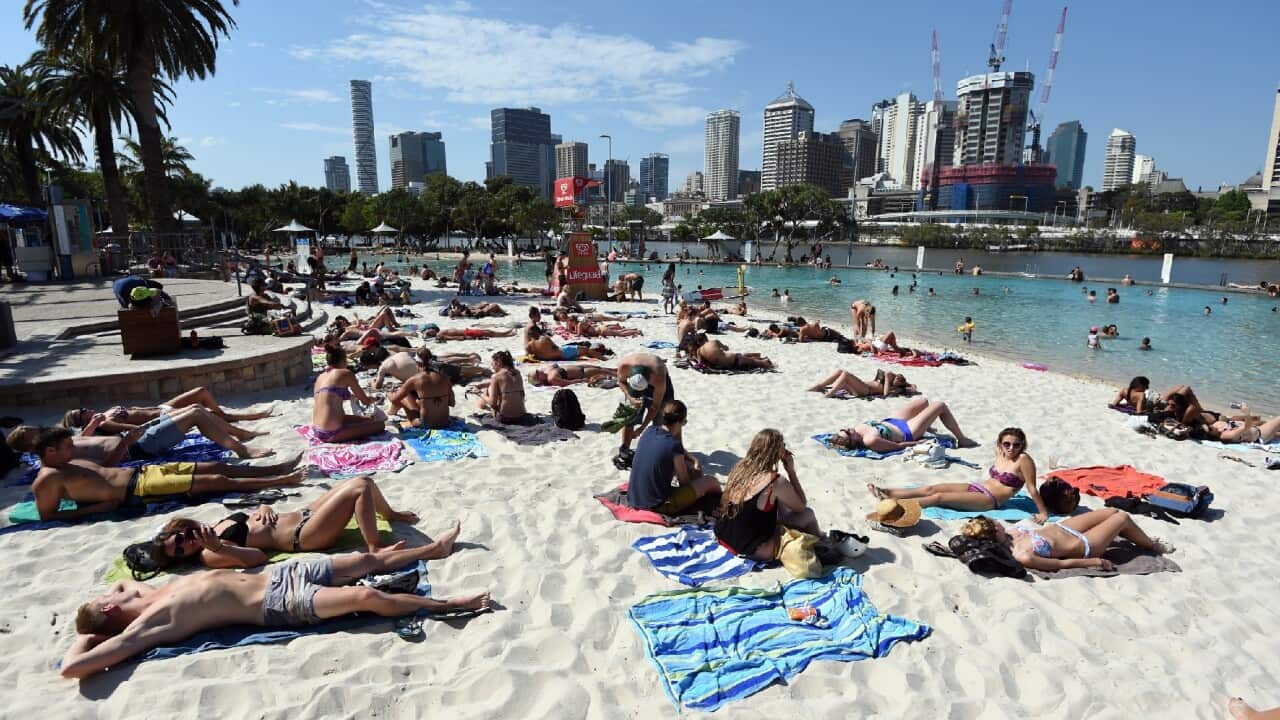 Australia, heat, beach, Brisbane