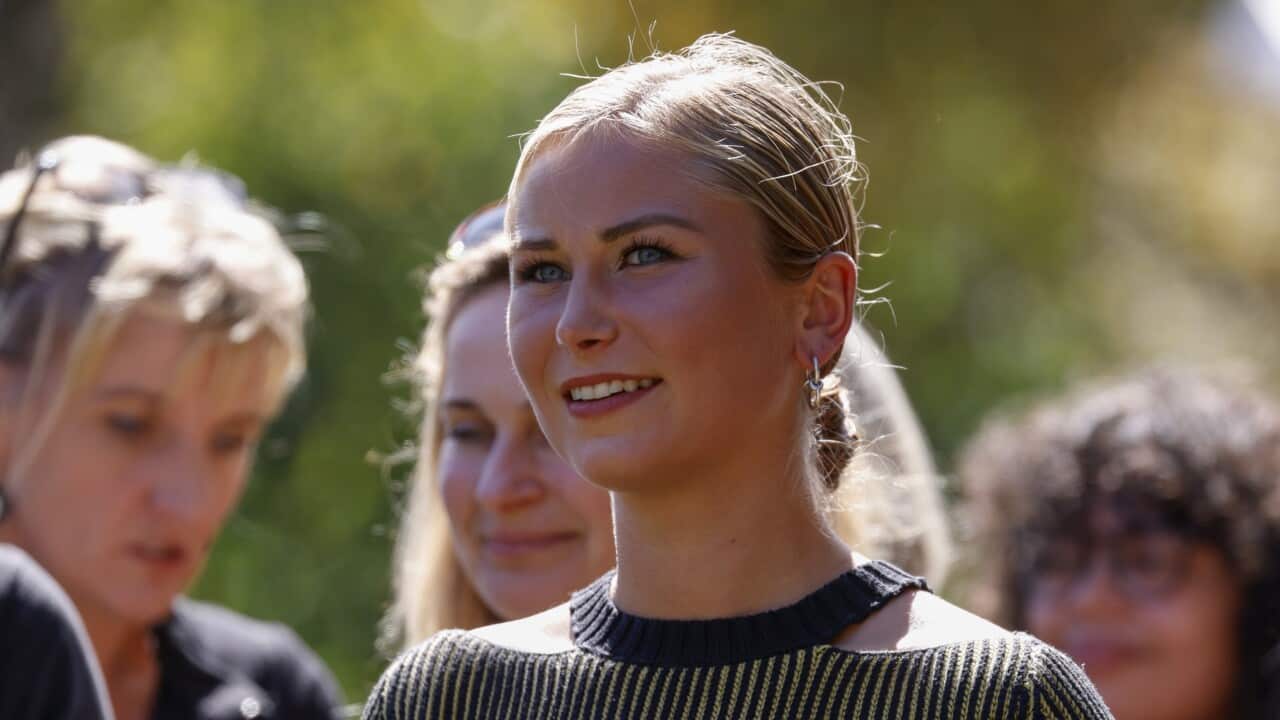 Australian of the Year Grace Tame in Hobart, Tasmania.