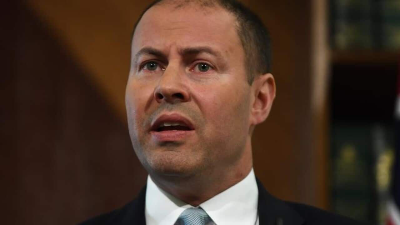 ELECTION19 JOSH FRYDENBERG PRESSER
