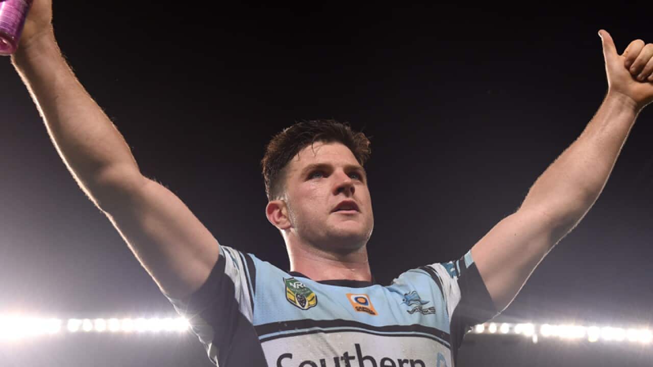 Chad Townsend of the Sharks