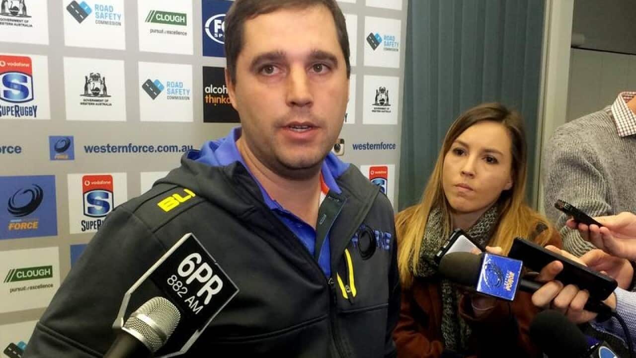 Western Force coach Dave Wessels