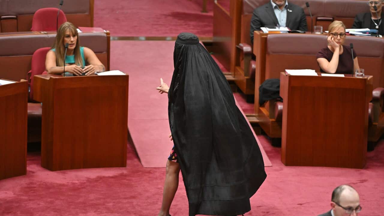 PAULINE HANSON BURQA SENATE