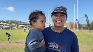 Proud mum and fitness guru Tari wants a healthier future for her community.