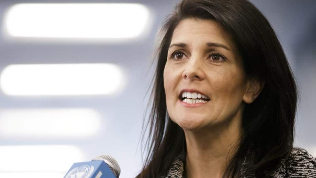 US Ambassador to the UN Nikki Haley