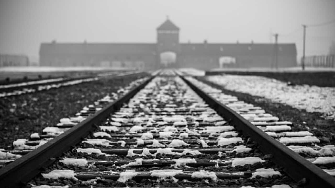 Auschwitz concentration camp, where an estimated 1.1 million people died, including Jews, Roma, homosexuals and dissidents to the Nazis.
