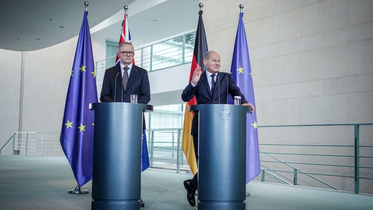 Prime Minister of Australia Albanese in Berlin