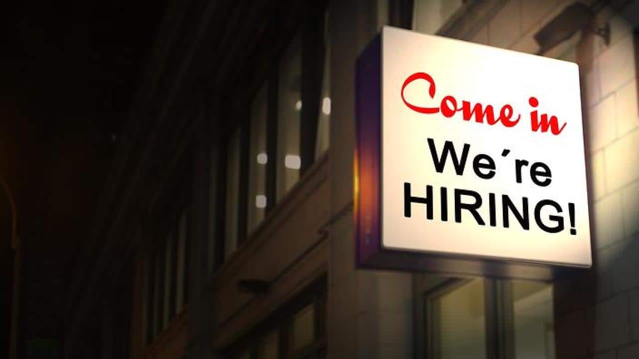 hiring sign