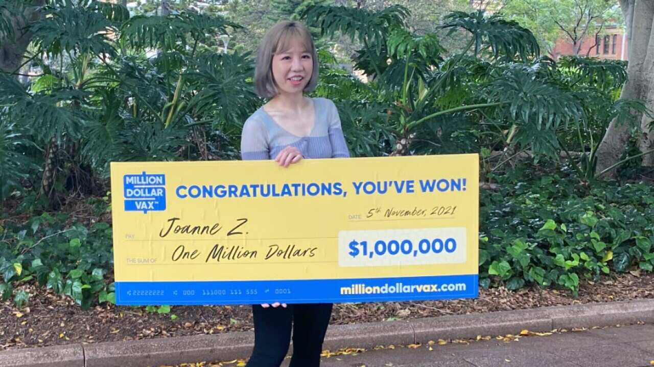 NSW student wins $1 million for getting vaccinated.