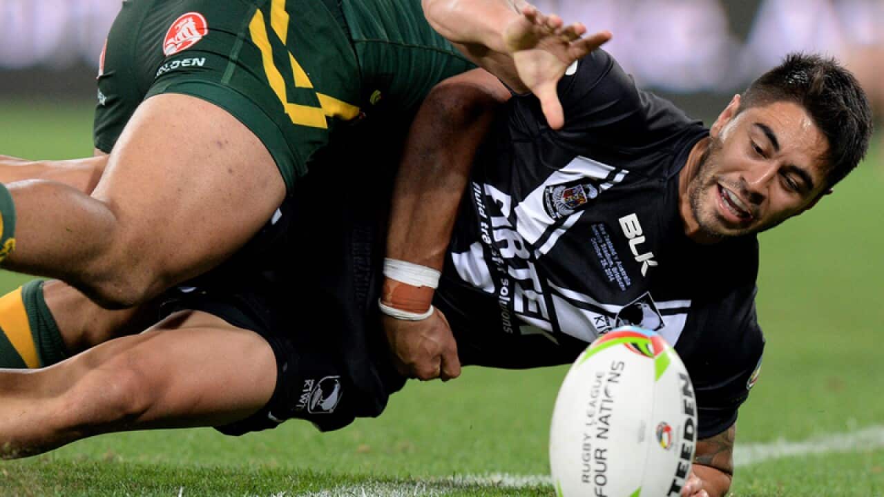 New Zealand's Shaun Johnson