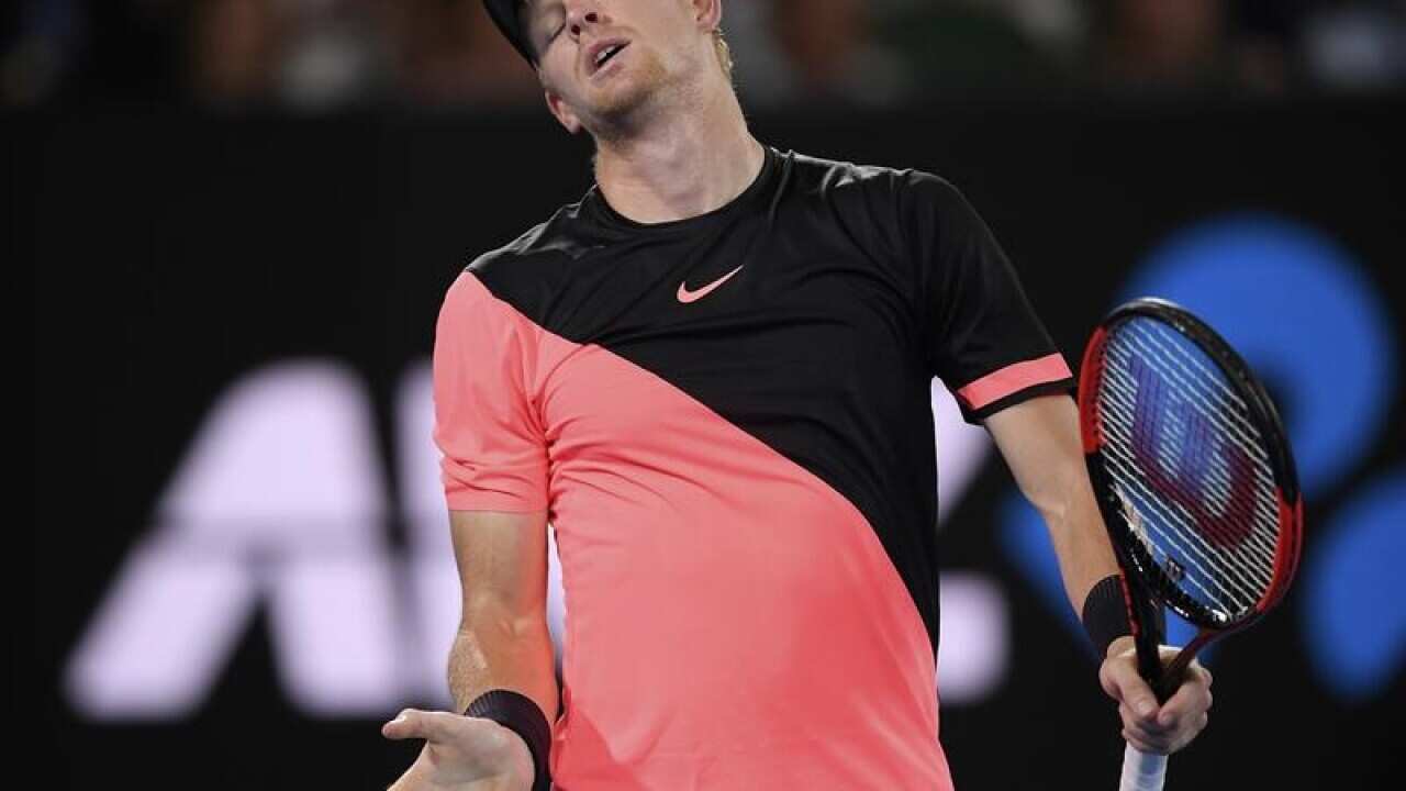 Britain's Kyle Edmund.