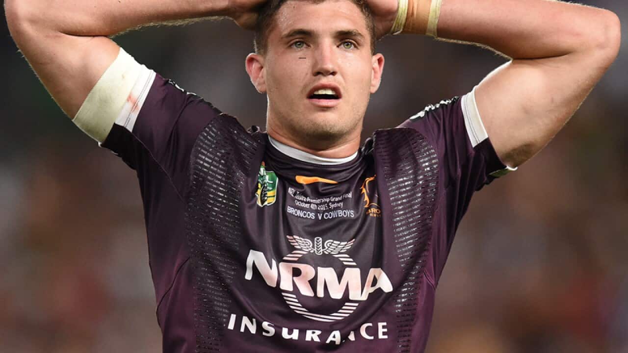 Broncos player Corey Oates