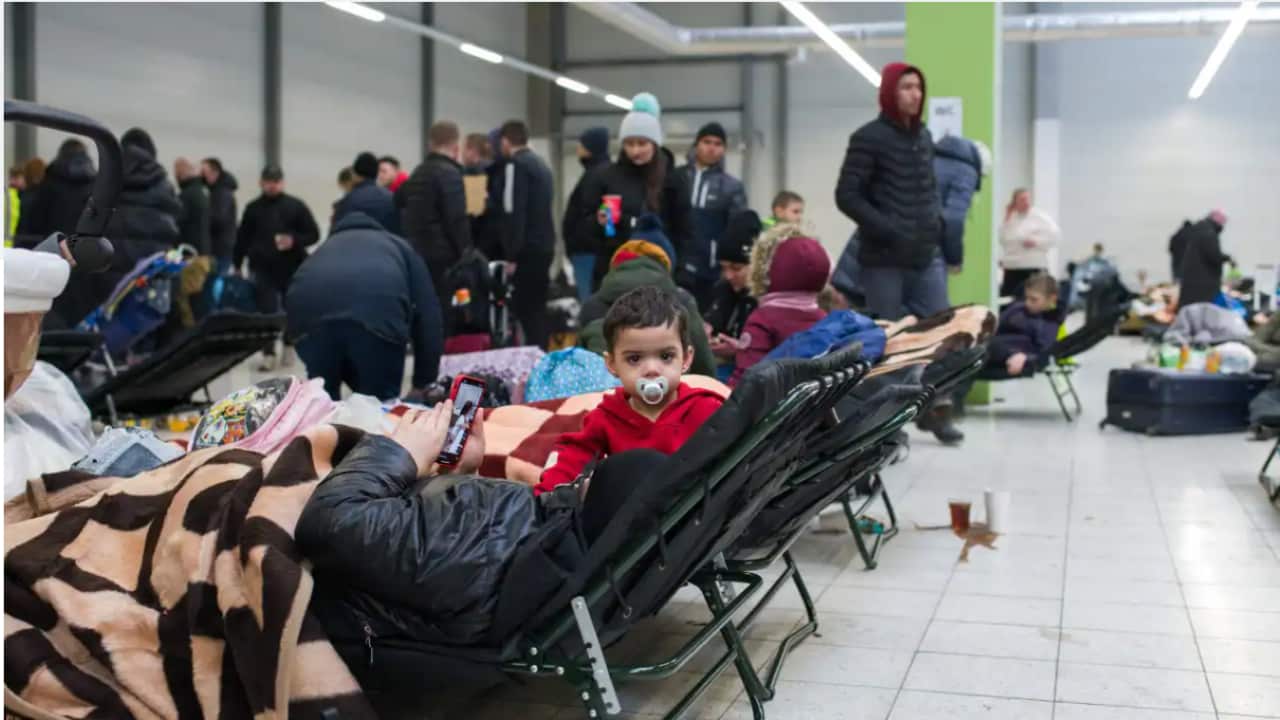 Ukraine refugees