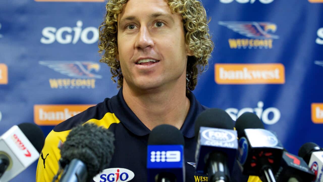 Matt Priddis of the West Coast Eagles