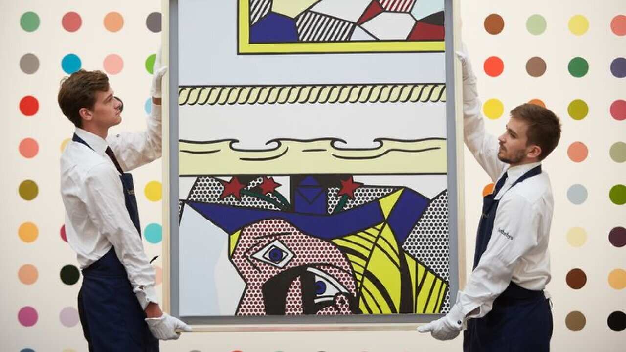 Contemporary Exhibition Press Preview At Sotheby's, London