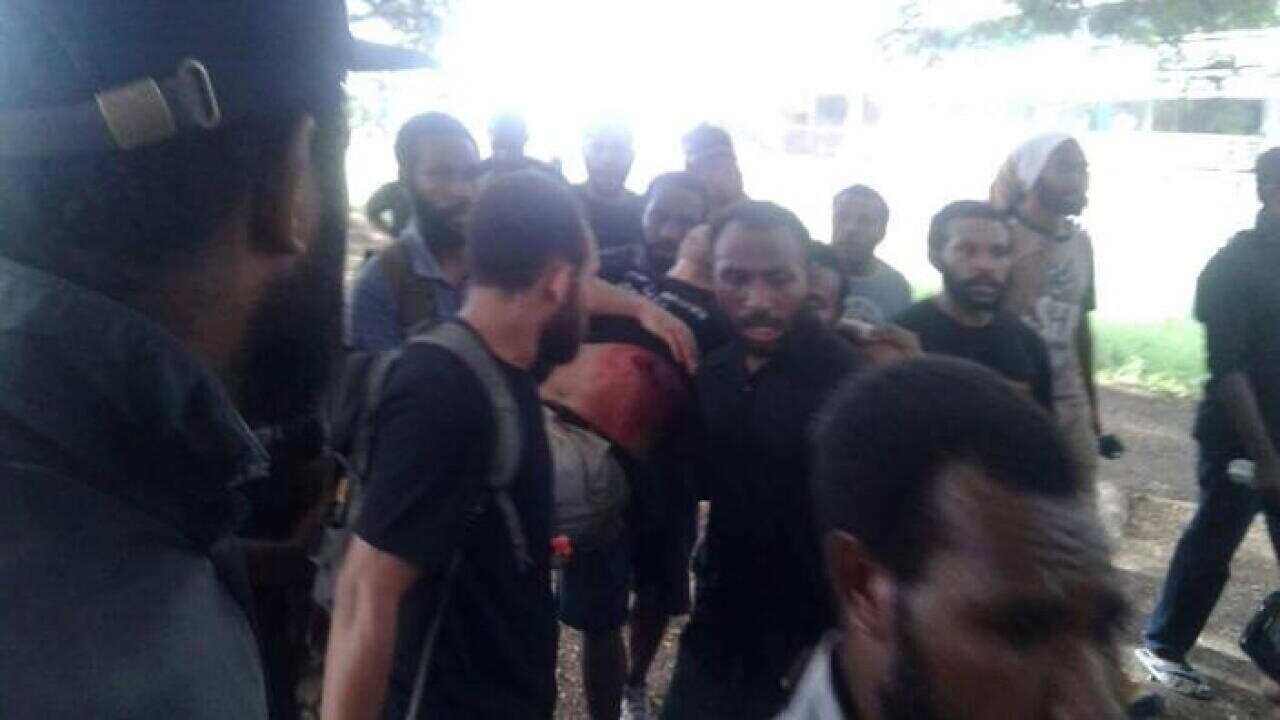 university students in Papua New Guinea.