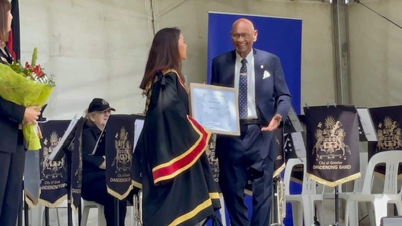 Joseph de Souza was also titled Greater Dandenong Citizen of the Year 2023.