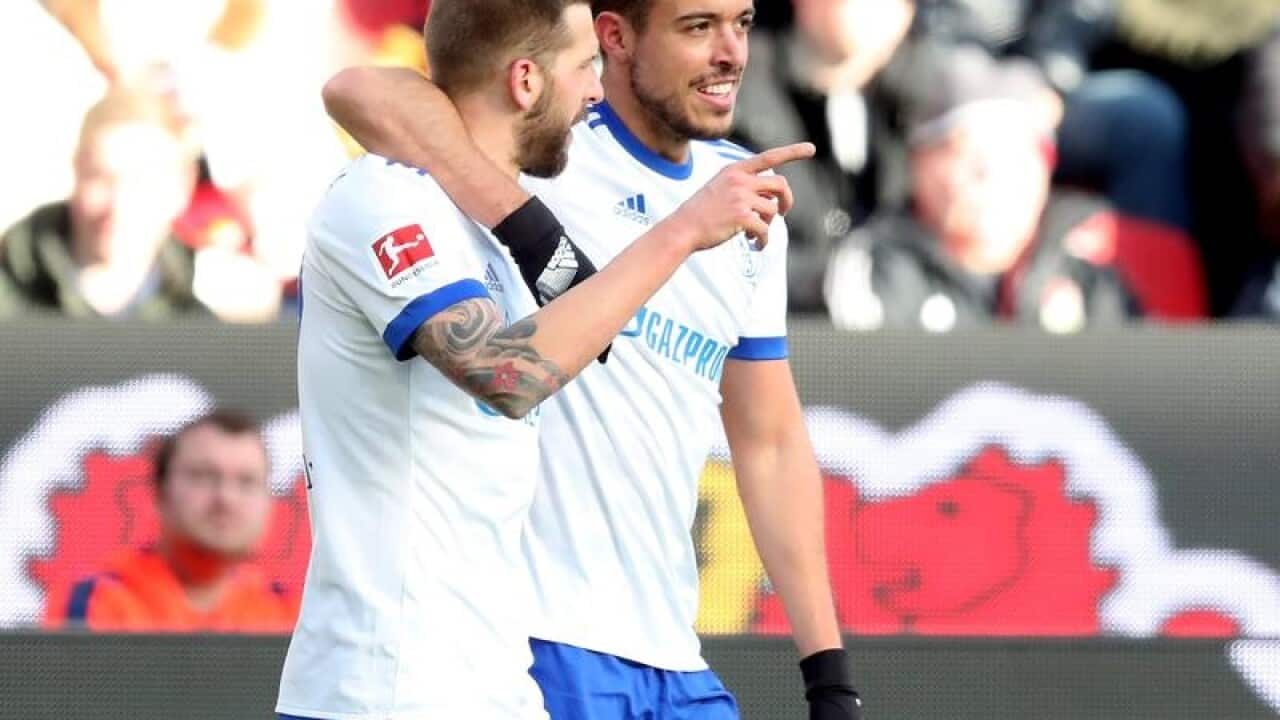 Schalke's Guido Burgstaller.