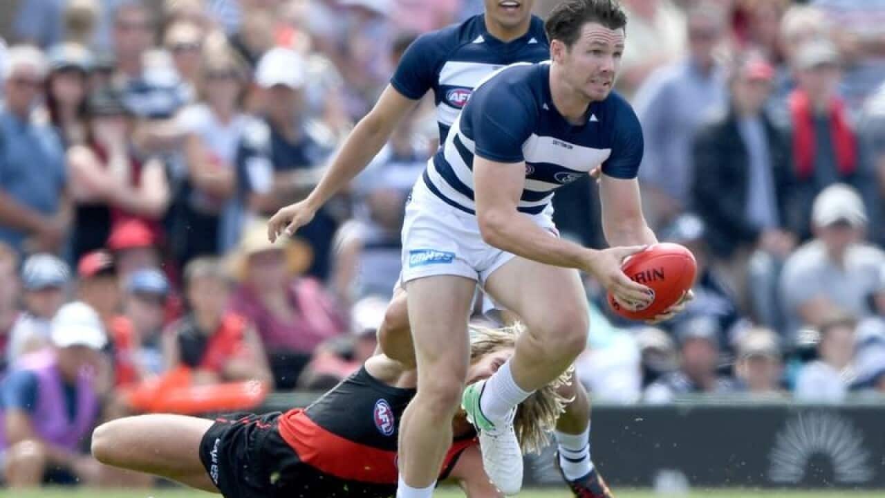 Patrick Dangerfield of the Cats