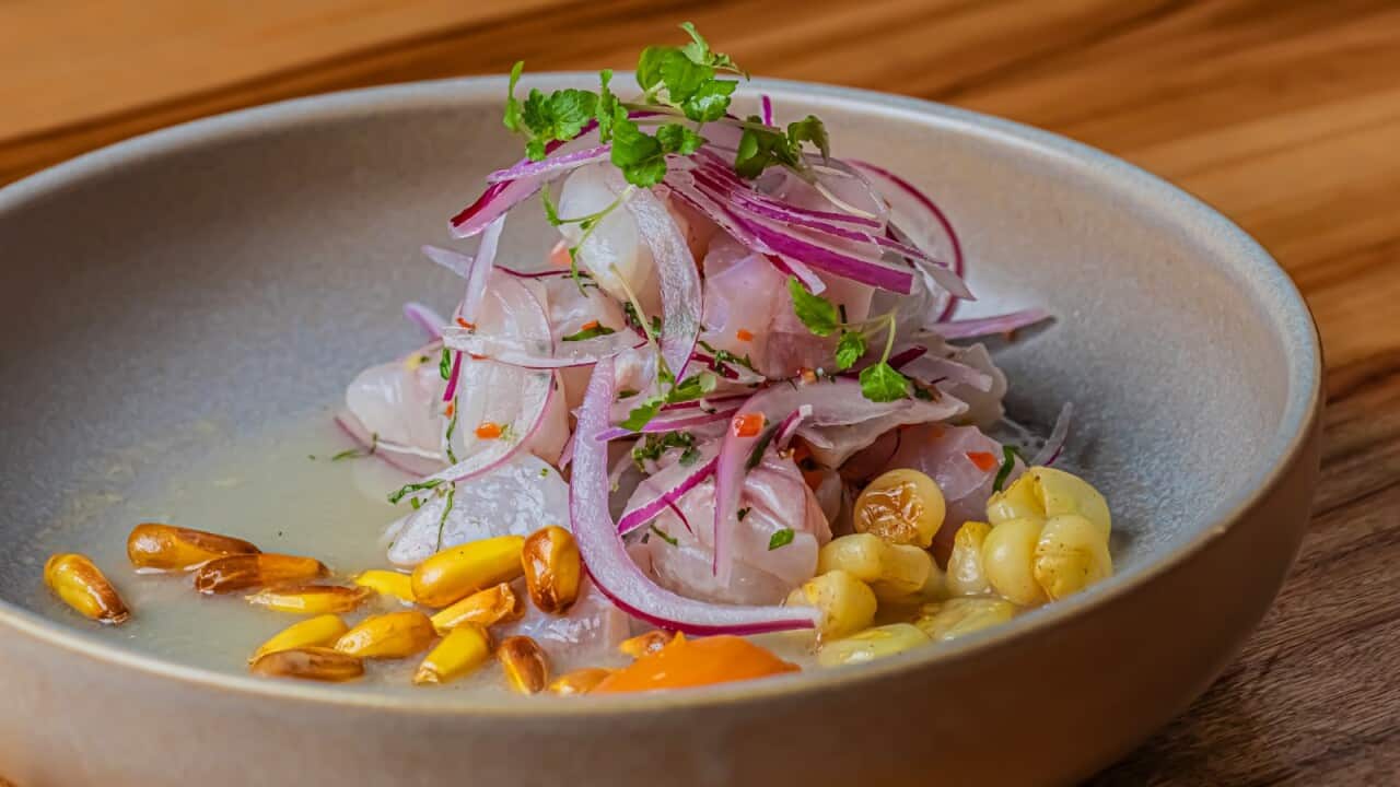 Warike's ceviche classico.