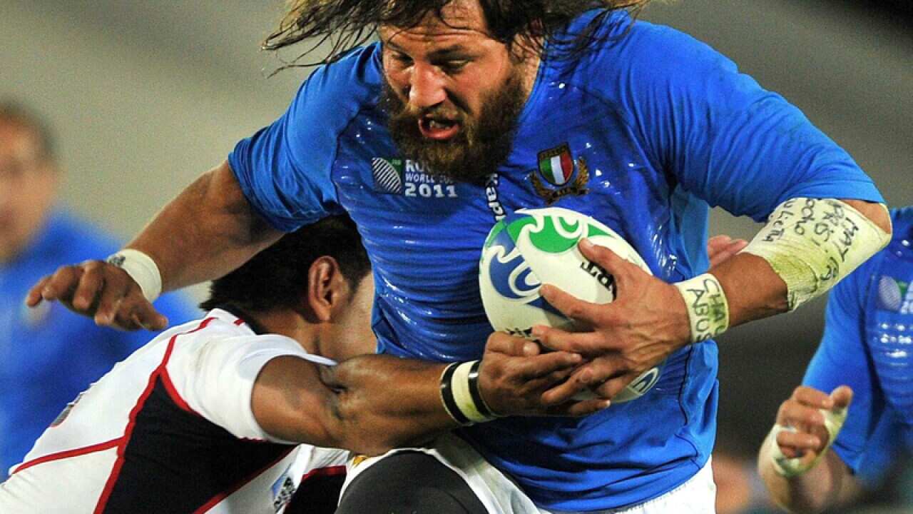 Italy prop Martin Castrogiovanni
