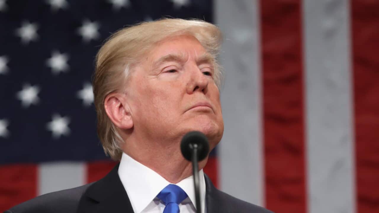 US President Donald Trump