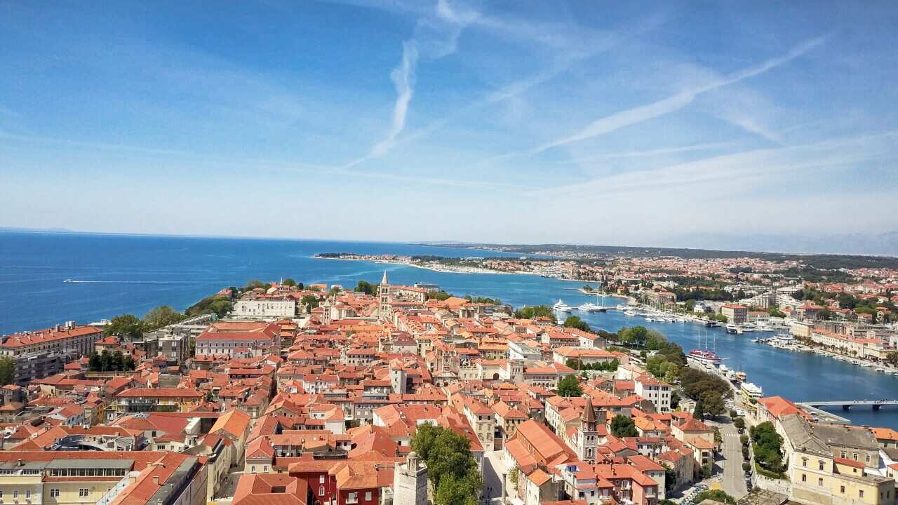 Zadar, coastline, Croatia.