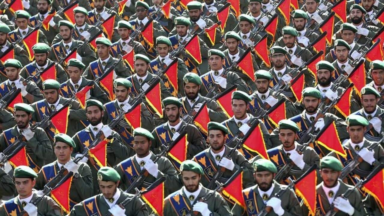 A file image of the Revolutionary Guard