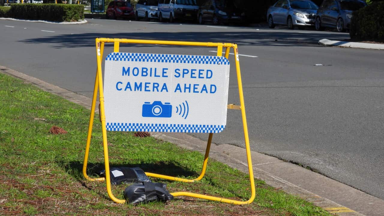 Speed Camera Warning Sign