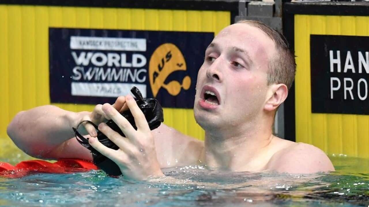 Australian swimmer Matthew Wilson.