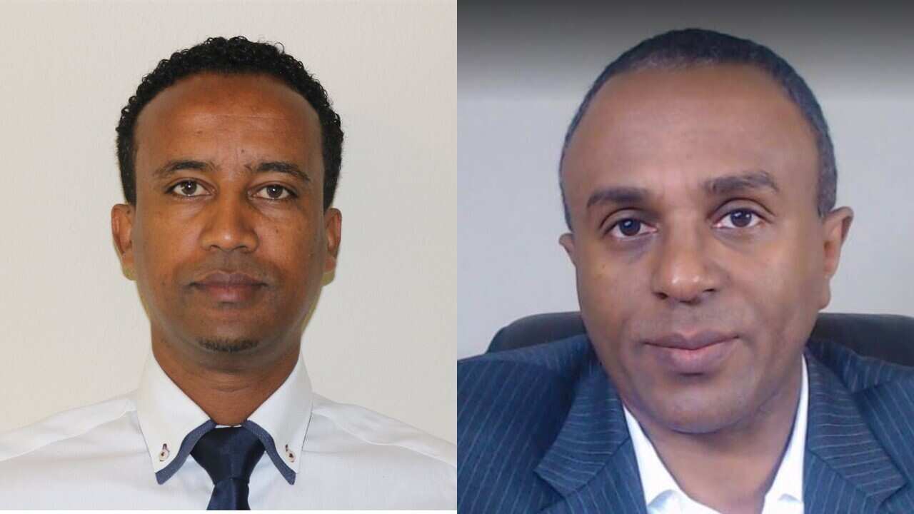 Yonas Hagos and Daniel Teklai