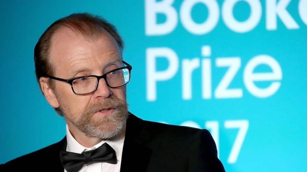 George Saunders during 2017 Man Booker award ceremony.