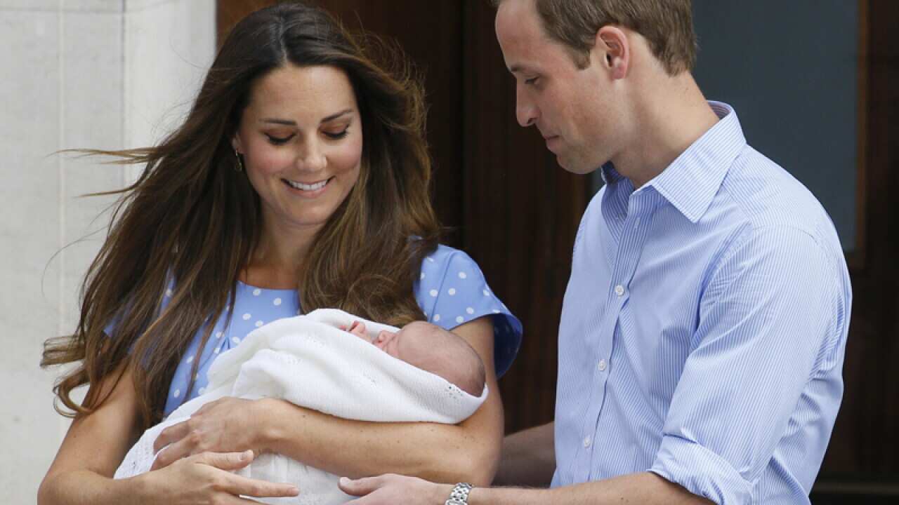 Prince William and Kate and Prince George