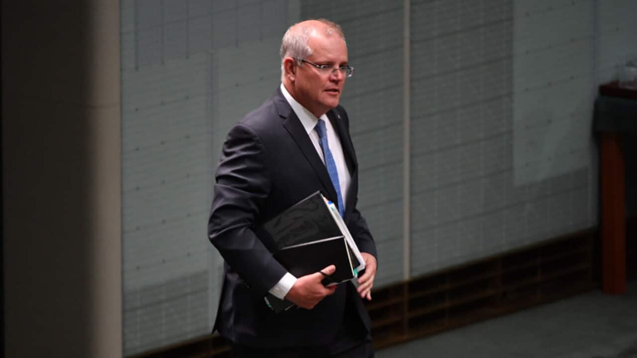 Prime Minister Scott Morrison Parliament Canberra