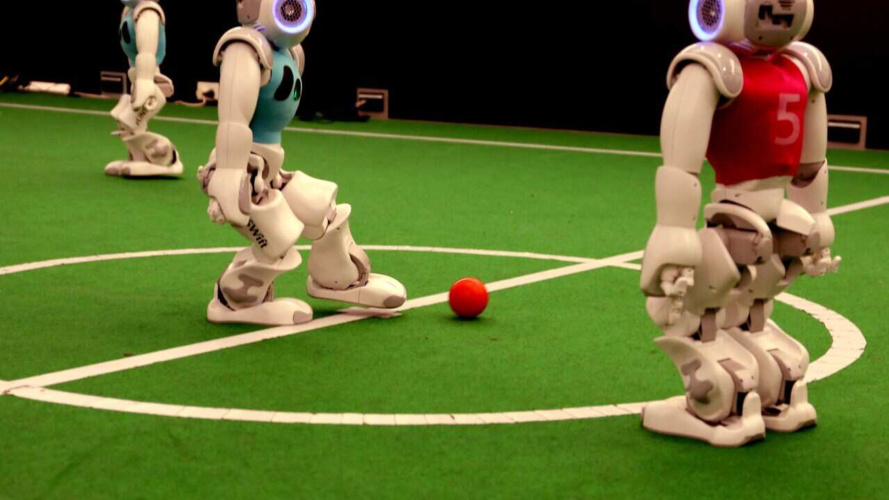 Australia smashes germany in robocup