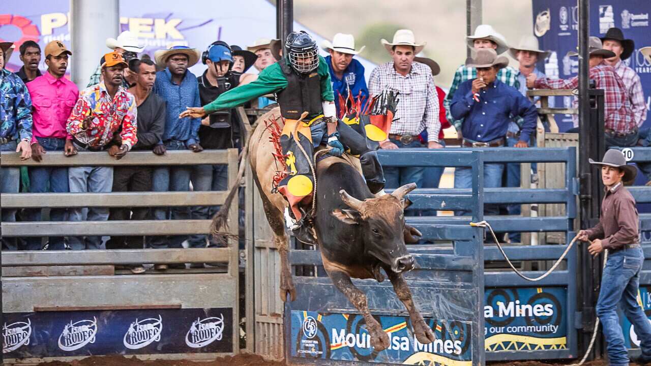 Gregg Rhodes Rodeo Mount Isa's Indigenous Rodeo pays tribute to Blak stockmen and women ...